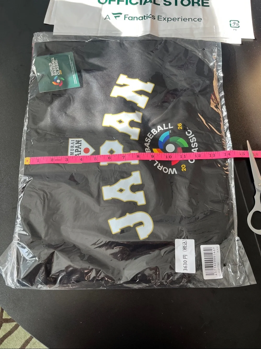 Shohei Otani Canvas Tote Bag Japan WBC 2026 Samurai Japan NWT NIB